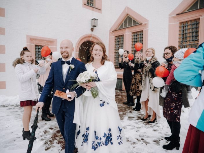 Hochzeit auf der Augustusburg in Sachsen